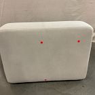 Open Box: Leo Motion Reclining Sectional, 13" Arm - Performance Washed Canvas Sand