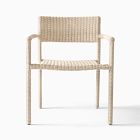 Westport Slim Profile Outdoor Stacking Dining Arm Chair (Set of 2)