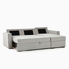 London 2-Piece Sleeper Sectional (91")
