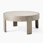 Portside Outdoor Concrete Round Coffee Table Protective Cover