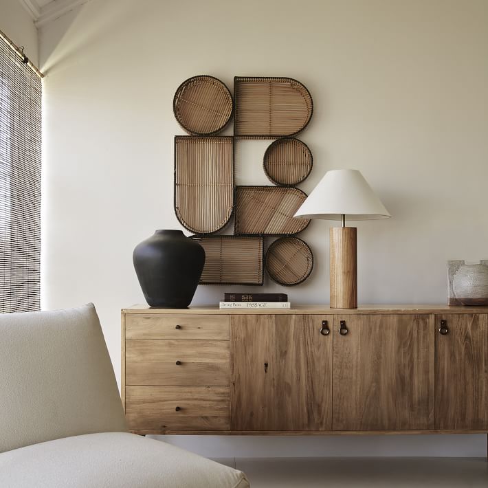 Geo Natural Woven Wall Art by Diego Olivero - Modern Decor | West Elm