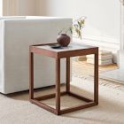 Lucetta Natural Stone Side Table (17")