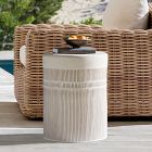 Bea Ceramic Indoor/Outdoor Side Table (13")