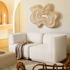 Geode Fibre Natural Dimensional Wall Art