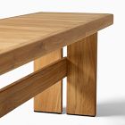 Monterey Outdoor Teak Dining Bench (66")