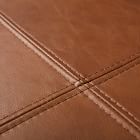 Slope Leather Dining Bench (52")