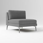 Build Your Own - Andes Petite Sectional (Brushed Nickel Legs)
