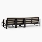 Portside Aluminum Outdoor 3-Piece Chaise Sectional (116")