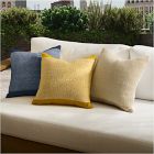 Banded Basketweave Indoor/Outdoor Pillow