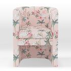 Modern Rounded Upholstered Back Chair