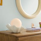 Shell Ceramic Lamp (7")