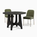 Tanner Solid Wood Round Dining Table (44")