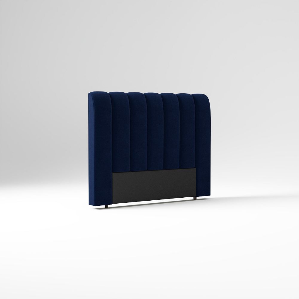 Andes Headboard - Headboard, Full, PV, Ink Blue, No-Show Leg