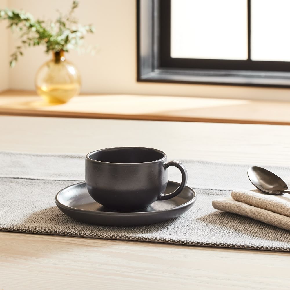 Casafina Pacifica Teacup & Saucers
