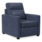 Open Box: Harris Leather Power Recliner - Ludlow Leather Navy