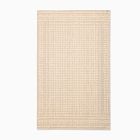 Open Box: Loomed Grid Wool Rug