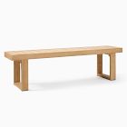 Open Box: Portside Outdoor Dining Bench, 66" - Reef