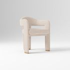 Open Box: McClaine Dining Chair - Performance Cozy Boucle Stone, Burnt Wax