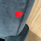 Open Box: Miso Upholstered Glider - Performance Distressed Velvet Ink Blue