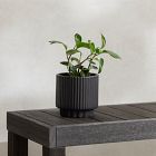 Fluted Ceramic Indoor/Outdoor Planters