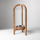 Pedestal Wood Lanterns