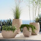 Curved Ficonstone Indoor/Outdoor Planter Collection