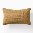 Outdoor Split Faux Jute Pillow