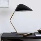 Curvilinear Mid-Century Table Lamp (20")