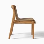 Cassis Outdoor Teak Stacking Dining Chair (Set of 2)