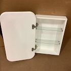 Open Box: Frameless Seamless Medicine Cabinet, 16"x29"