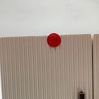 Open Box: Modern Fluted Jewelry Box, 10"H Cube - White