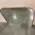 Open Box: Streamline Metal Wide Arch Mantel Mirror, 42"W x 36"H - Brushed Nickel