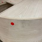 Open Box: Volume Round Storage Drum Coffee Table (36") - Winter Wood