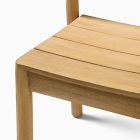 Mara Vista Outdoor Stacking Side Dining Chairs (Set of 2)