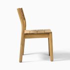 Mara Vista Outdoor Stacking Side Dining Chairs (Set of 2)
