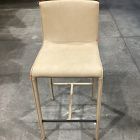 Open Box: Dolores Leather Counter Stool (26") - Ludlow Leather Sand