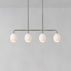 Open Box: Sculptural 4 Light Pendant - Polished Nickel