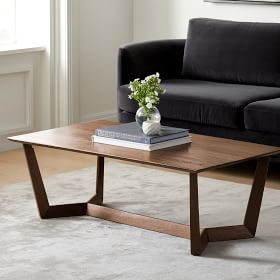 Stowe Rectangle Coffee Table | Modern Living Room Furniture | West Elm