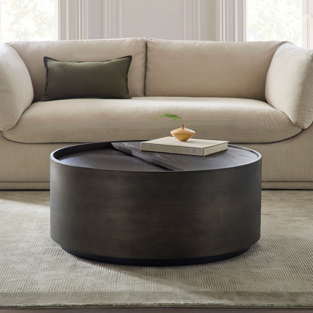 Swivel Top Storage Coffee Table (36