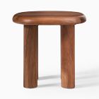 Cannellini Solid Wood Side Table (20")