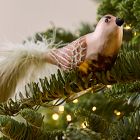 Glass Bird Clip-On Ornament