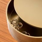 Textured Metal Decorative Boxes