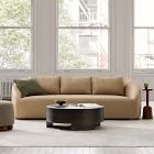 Aviana Leather Sofa (86"&ndash;106")