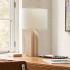 Averie Travertine Table Lamp