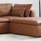 Harmony Modular Leather 4-Piece Ottoman Sectional (120")