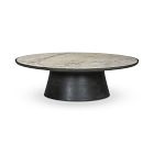 Jozette Outdoor Round Coffee Table (55")