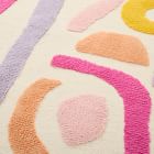 Modern Shapes Shag Rug