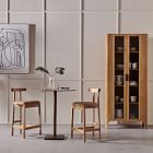 Flint Leather Bar &amp; Counter Stool