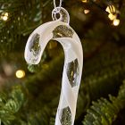 Glass Candy Cane Ornament