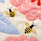 Little Garden Floral Baby Quilt